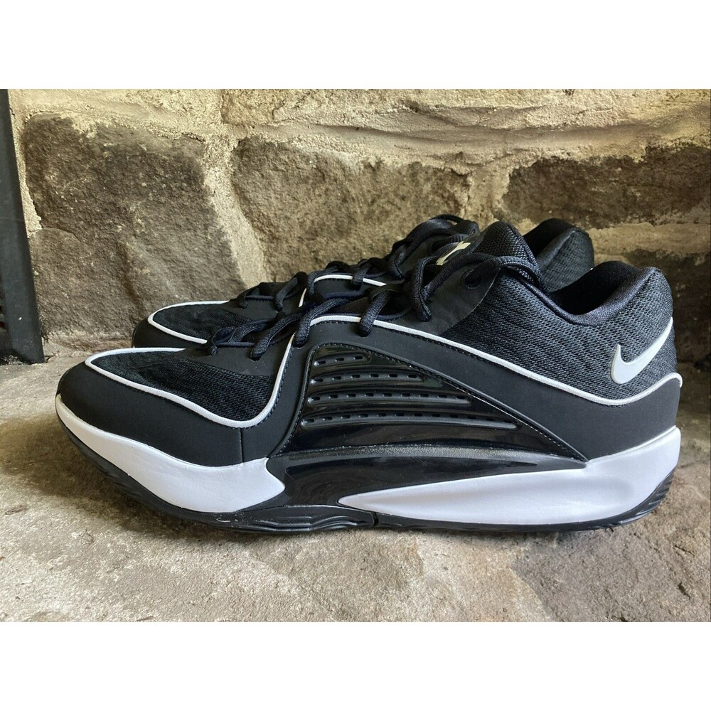 Nike KD16 TB Promo Black White Basketball Shoes Men Size 13 FN7091-001 New